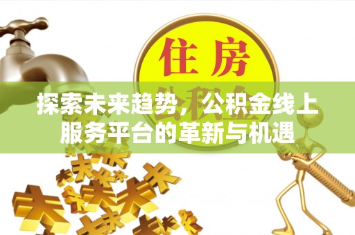 云和探索未来趋势，公积金线上服务平台的革新与机遇