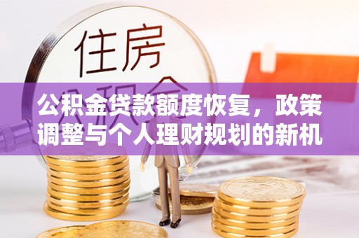 云和公积金贷款额度恢复，政策调整与个人理财规划的新机遇