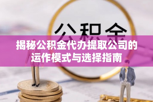 云和揭秘公积金代办提取公司的运作模式与选择指南