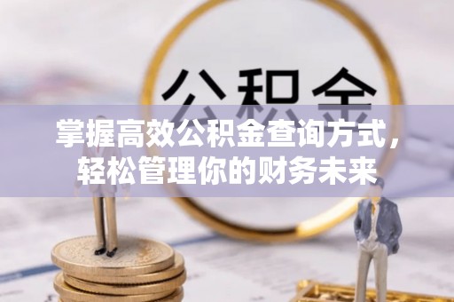 云和掌握高效公积金查询方式，轻松管理你的财务未来