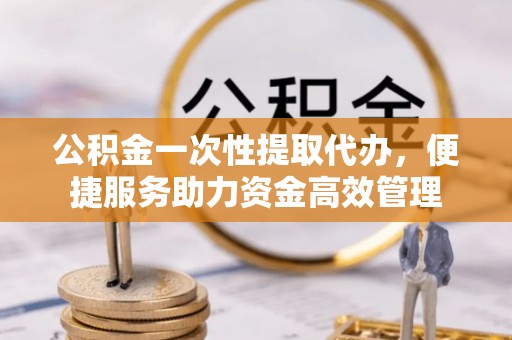 云和公积金一次性提取代办，便捷服务助力资金高效管理